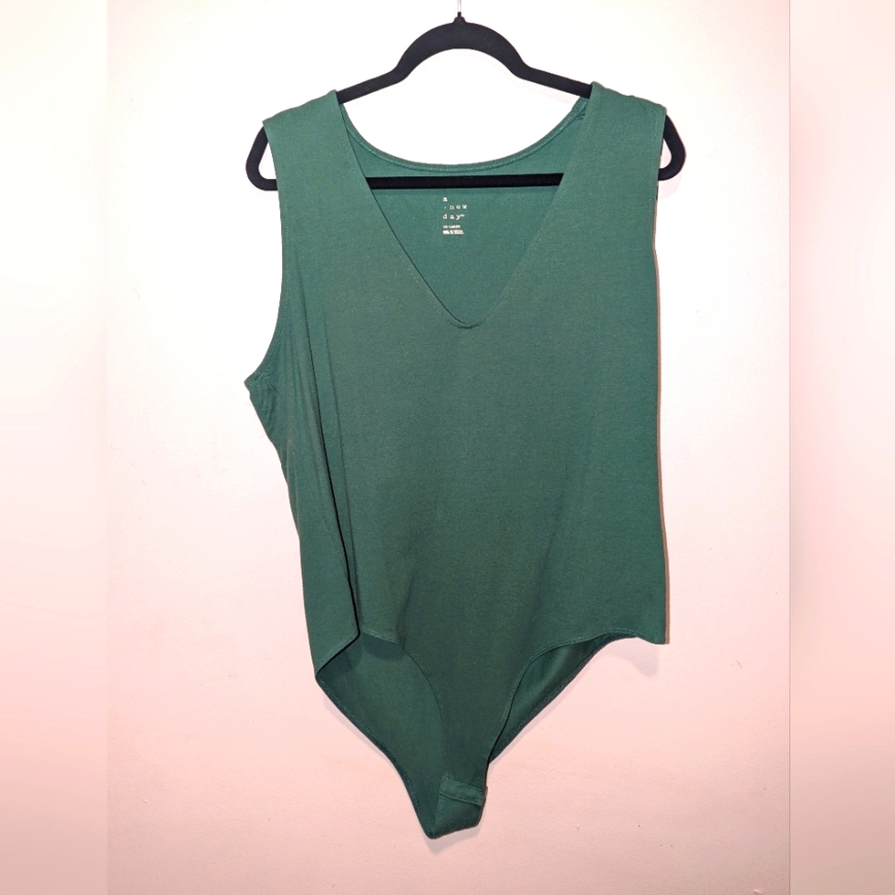 Green body suit